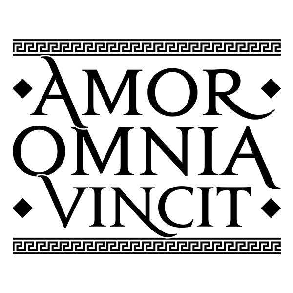 Wall Stickers: Love Omnia Vincit