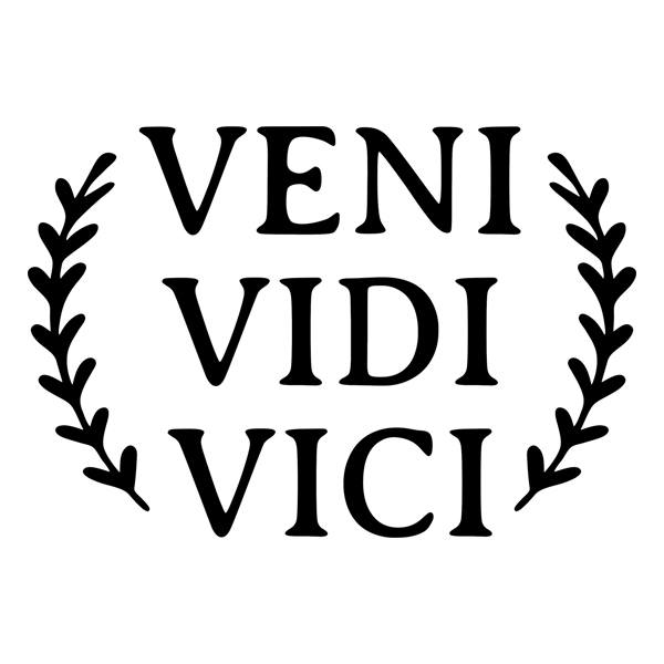 Wall Stickers: Veni Vidi Vici