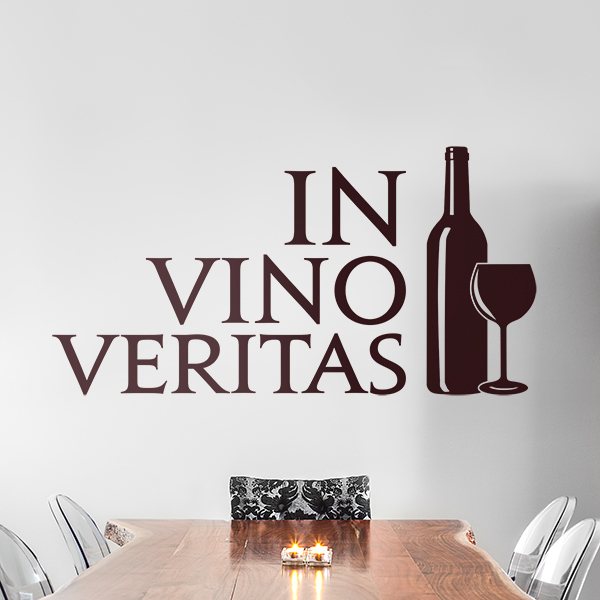 Wall Stickers: In wine veritas