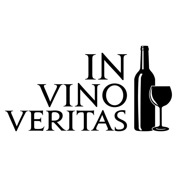 Wall Stickers: In wine veritas