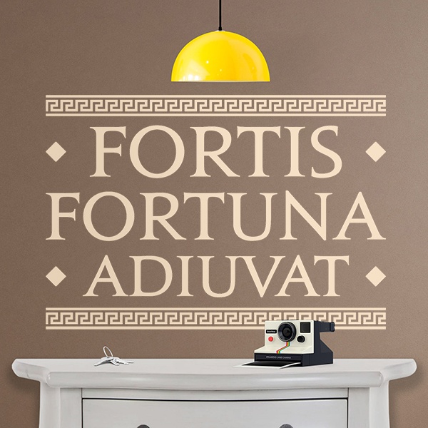 Wall Stickers: Latin Fortuna