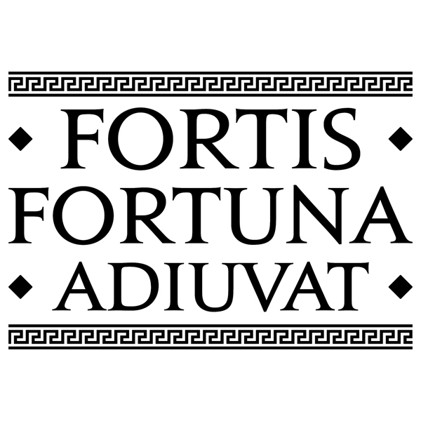 Wall Stickers: Latin Fortuna