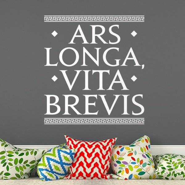 Wall Stickers: Ars Longa Vita Brevis