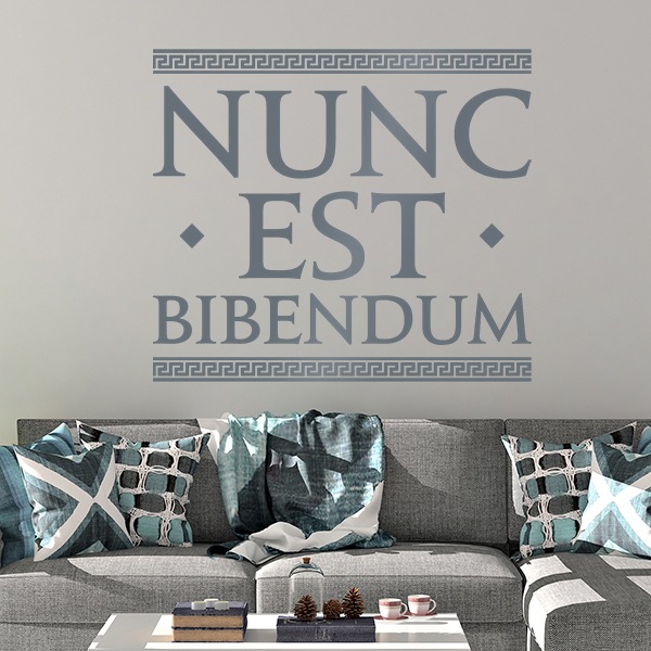 Wall Stickers: Nunc Est Bibendum