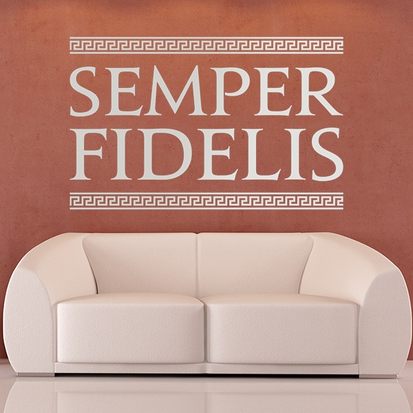Wall Stickers: Semper Fidelis