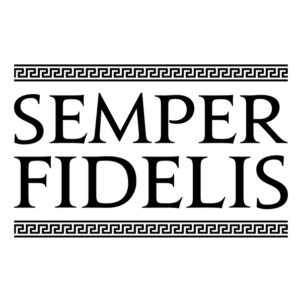 Wall Stickers: Semper Fidelis