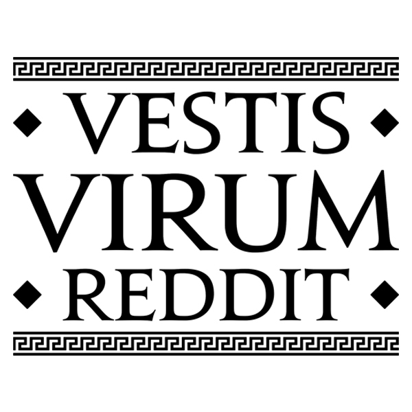 Wall Stickers: Vestis Virum Reddit