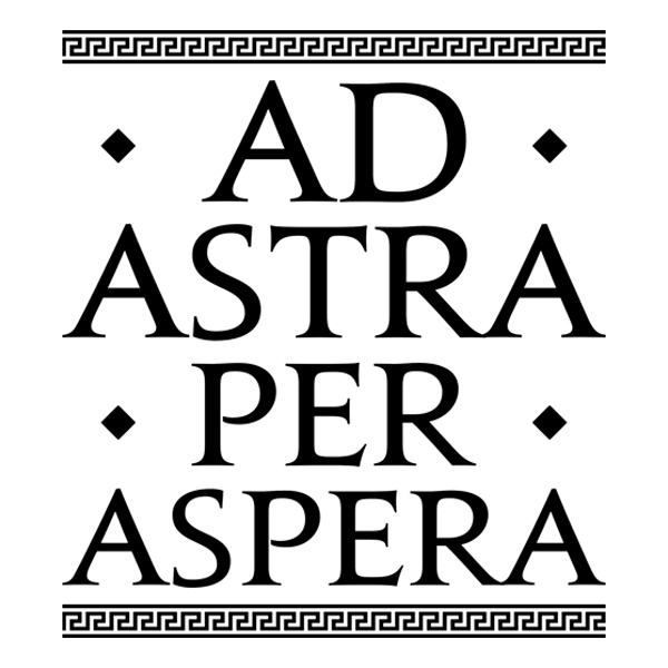 Wall Stickers: Ad Astra Per Aspera