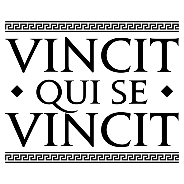 Wall Stickers: Vincit Qui Se Vincit