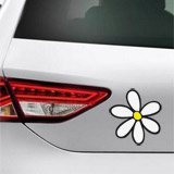 Car & Motorbike Stickers: Kit of 5 flowers margarita surf 4