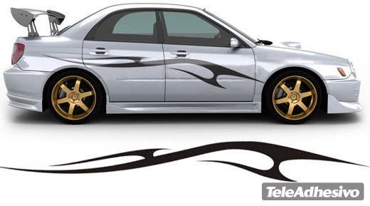 Car & Motorbike Stickers: Tribal Kit 13