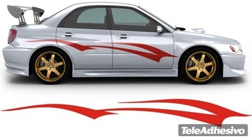 Car & Motorbike Stickers: Tribal Kit 16