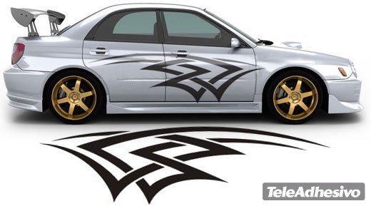Car & Motorbike Stickers: Kit Tribal 29