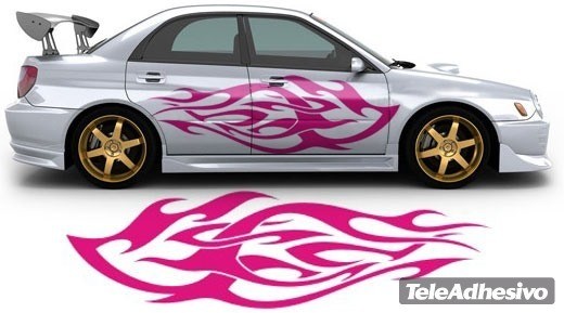 Car & Motorbike Stickers: Kit Tribal 30