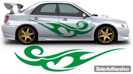 Car & Motorbike Stickers: Kit Tribal 31