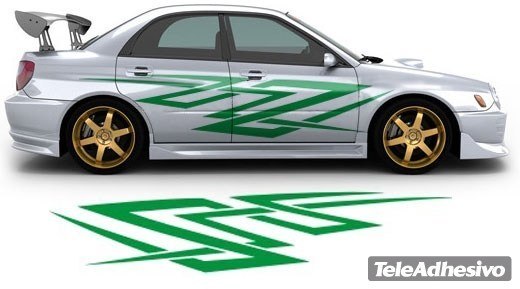 Car & Motorbike Stickers: Tribal Kit 32