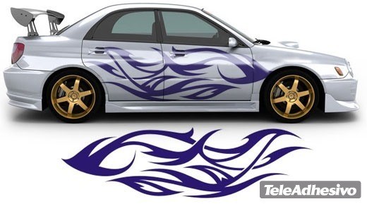 Car & Motorbike Stickers: Tribal Kit 33