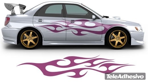 Car & Motorbike Stickers: Tribal Kit 34