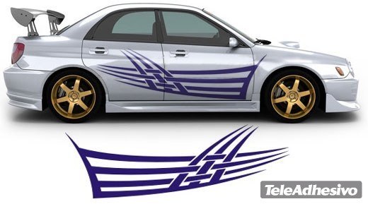 Car & Motorbike Stickers: Tribal Kit 35