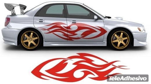 Car & Motorbike Stickers: Tribal Kit 40