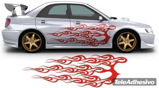 Car & Motorbike Stickers: Tribal Kit 42