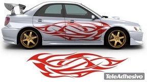Car & Motorbike Stickers: Tribal Kit 43 2