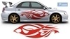 Car & Motorbike Stickers: Kit Tribal 44