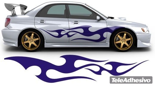 Car & Motorbike Stickers: Kit Tribal 50