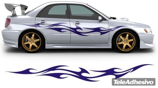 Car & Motorbike Stickers: Kit Tribal 52