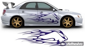 Car & Motorbike Stickers: Kit Tribal 53 2