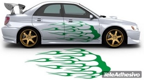 Car & Motorbike Stickers: Kit Tribal 54 2