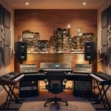 Wall Murals: New York Skyline at night 13