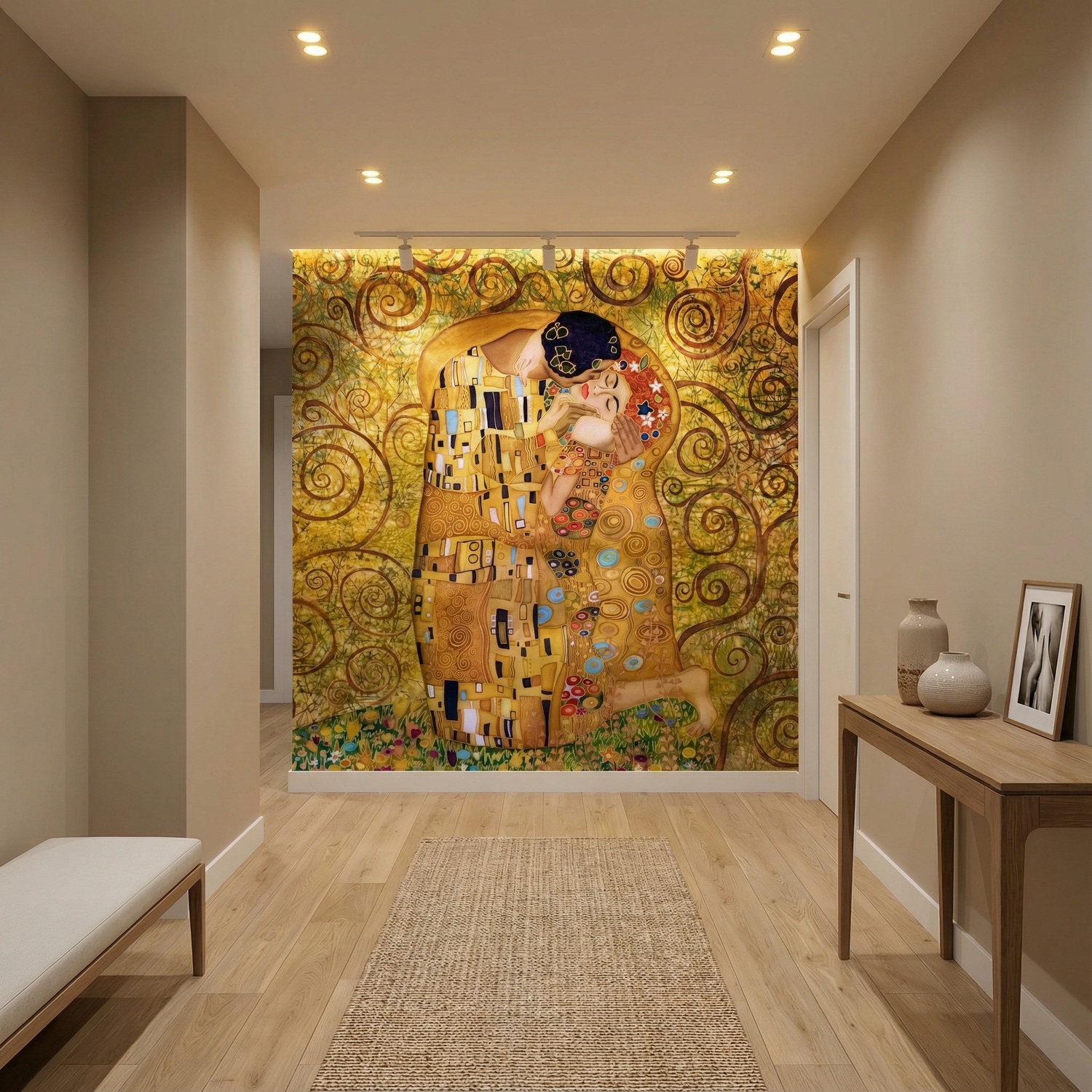 Wall Murals: The Kiss Klimt