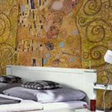 Wall Murals: The Kiss Klimt 4