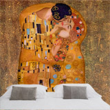 Wall Murals: The kiss, by Gustav Klimt 4