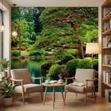 Wall Murals: Japanese garden 14