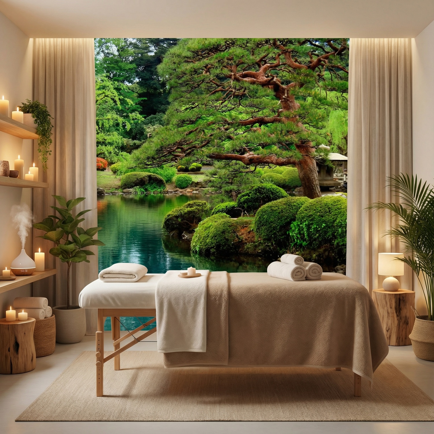 Wall Murals: Japanese garden
