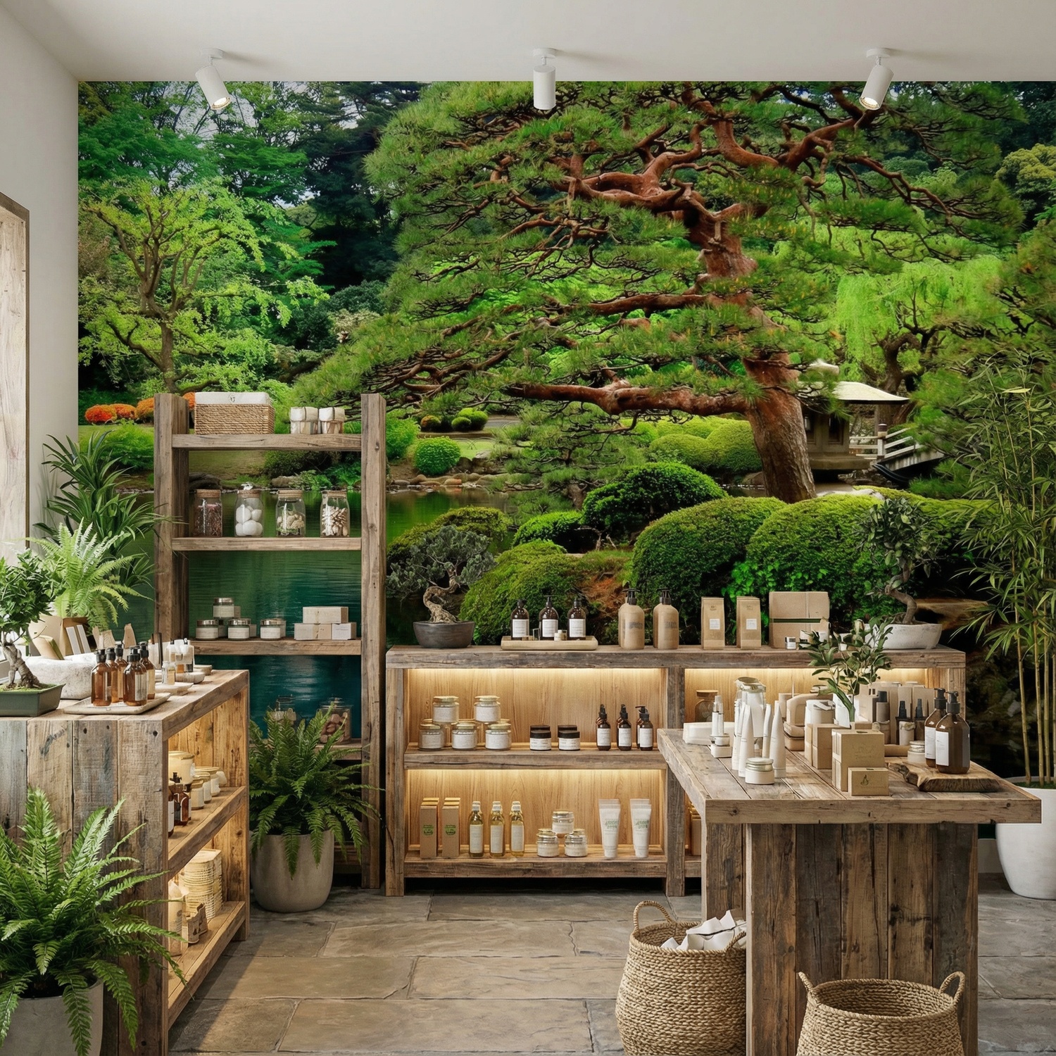 Wall Murals: Japanese garden