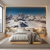 Wall Murals: Klein Matterhorn peak 11