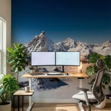 Wall Murals: Klein Matterhorn peak 18