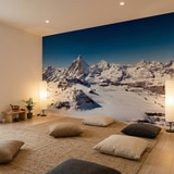 Wall Murals: Klein Matterhorn peak 7
