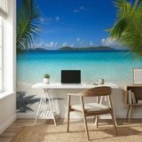 Wall Murals: Caribbean beach 13