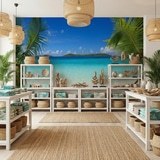 Wall Murals: Caribbean beach 18
