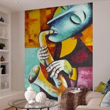 Wall Murals: Musician 2