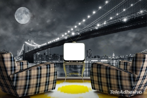 Wall Murals: Nightly Brooklyn Bridge