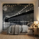 Wall Murals: Nightly Brooklyn Bridge 8