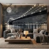 Wall Murals: Nightly Brooklyn Bridge 10