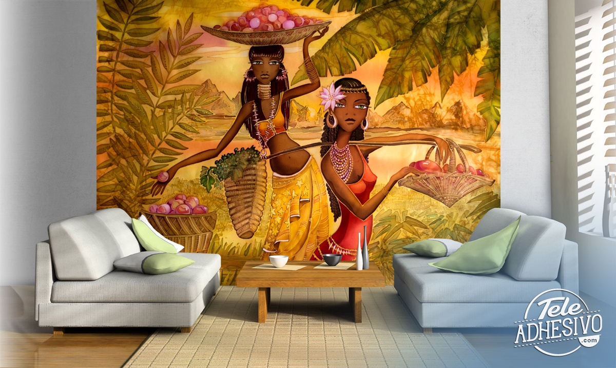 Wall Murals: African