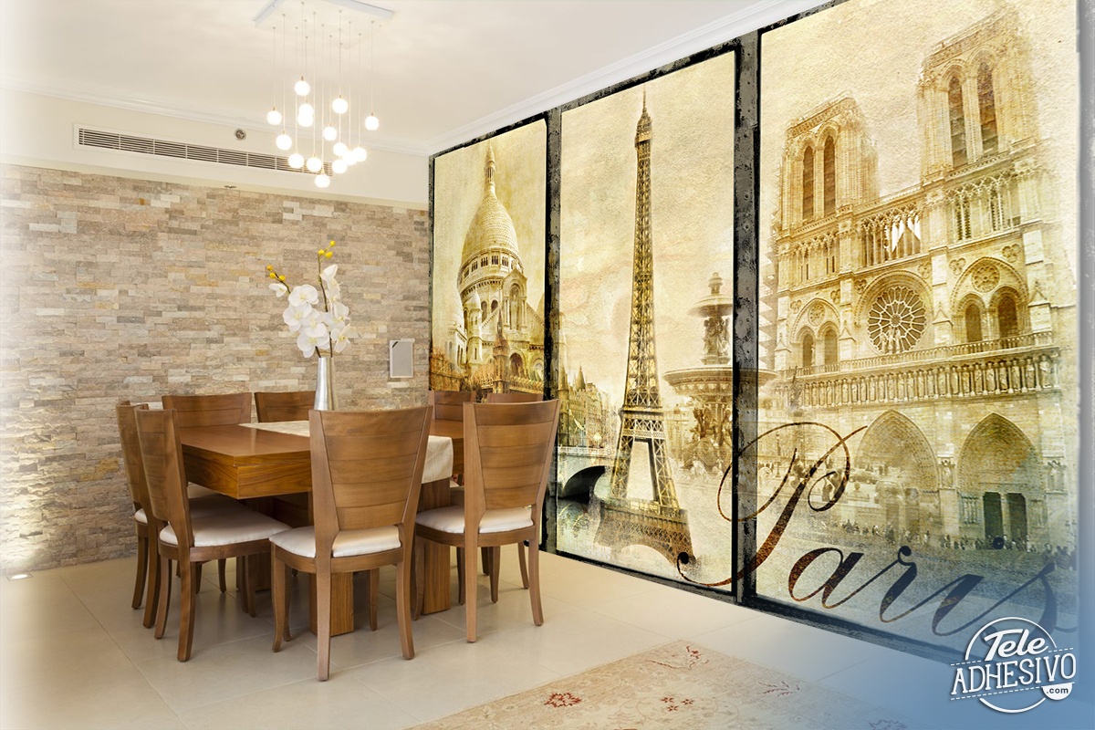 Wall Murals: Classical Paris