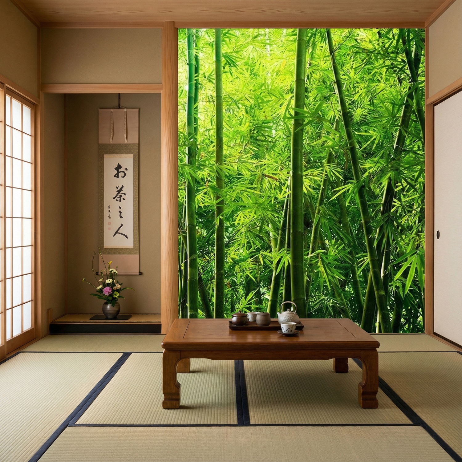 Wall Murals: Bamboo